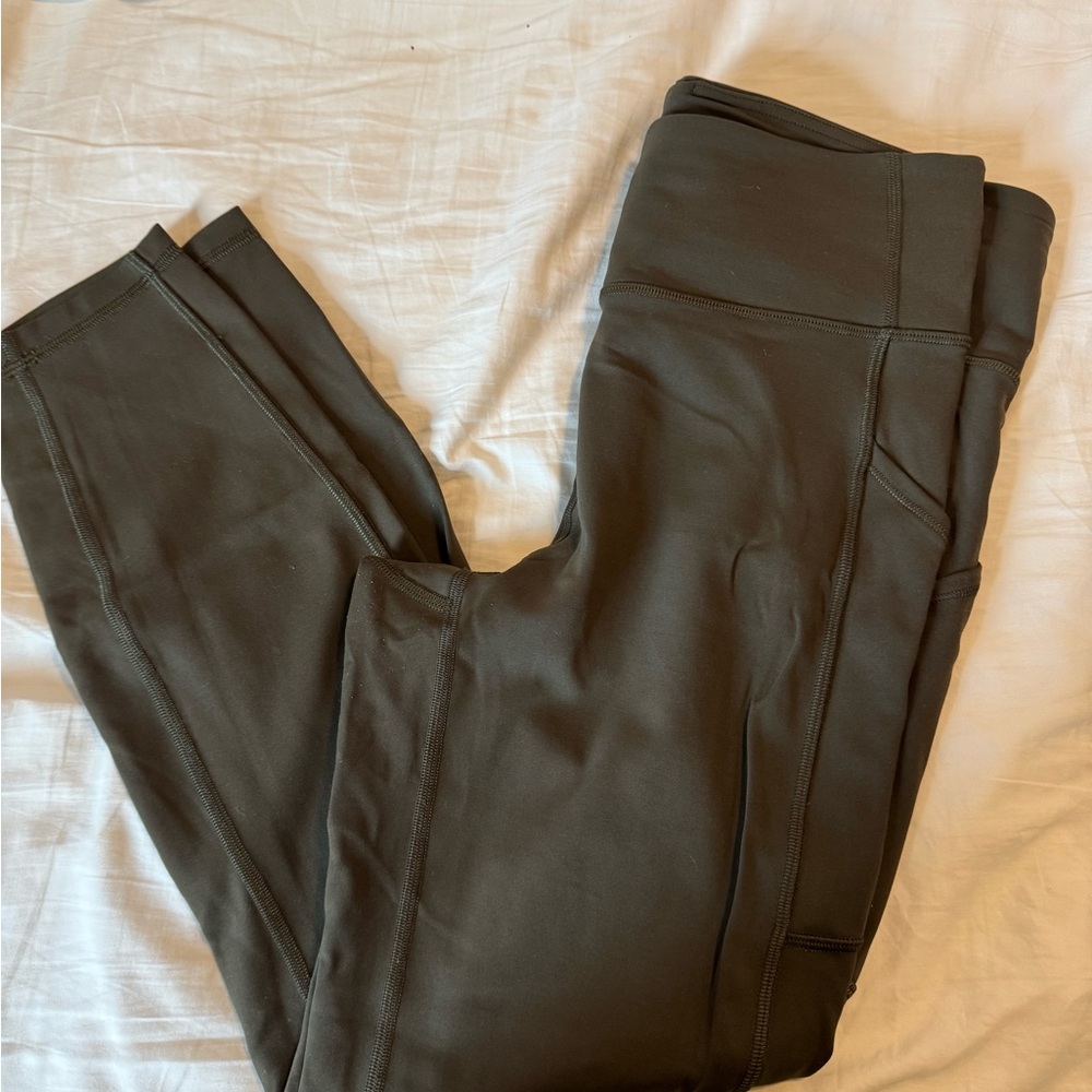 Lululemon Olive Green Leggings